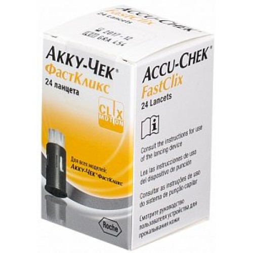 Accu-Chek FastClix Ланцеты 24 шт