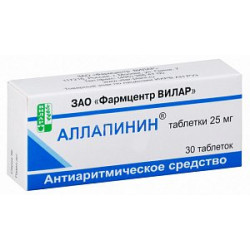 Аллапинин таблетки 25 мг 30 шт.