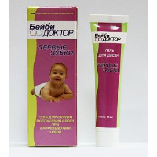 Baby Доктор Первые зубки Гель для десен 15 мл