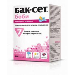 Бак-Сет Беби порошок для приема внутрь для детей 1 г саше 10 шт. (БАД)