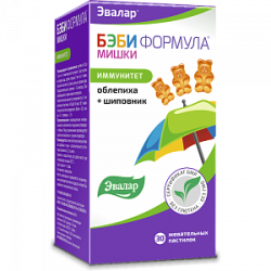 Бэби Формула Мишки Иммунитет жевательные пастилки 30 шт. Эвалар (БАД)