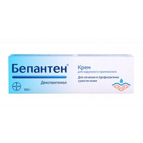 Бепантен крем для наружного применения 5% туба 100 г Бепантен крем для наружного применения 5% туба 100 г