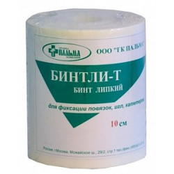 Бинтли-Т бинт липкий проницаемый 15 см x 5 м рулон