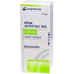 Брим Антиглау ЭКО капли глазные 2 мг/мл флакон-капельница 5 мл