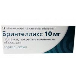 Бринтелликс таблетки покрытые пленочной оболочкой 10 мг 28 шт.