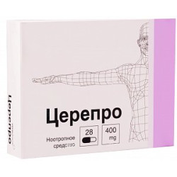 Церепро капсулы 400 мг 28шт. Церепро капсулы 400 мг 28шт.