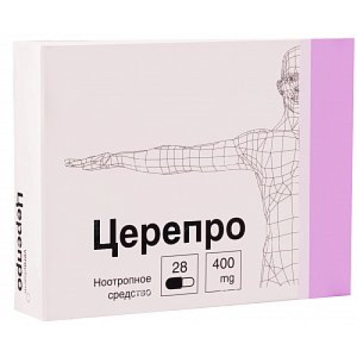Церепро капсулы 400 мг 28шт. Церепро капсулы 400 мг 28шт.