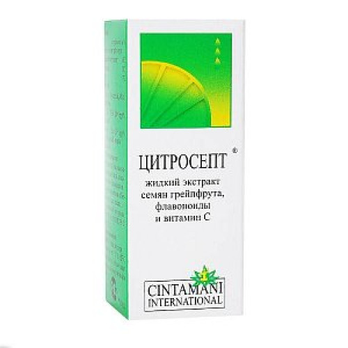 Цитросепт жидкий экстаркт флакон 10 мл Cintamani (БАД) Цитросепт жидкий экстаркт флакон 10 мл Cintamani (БАД)
