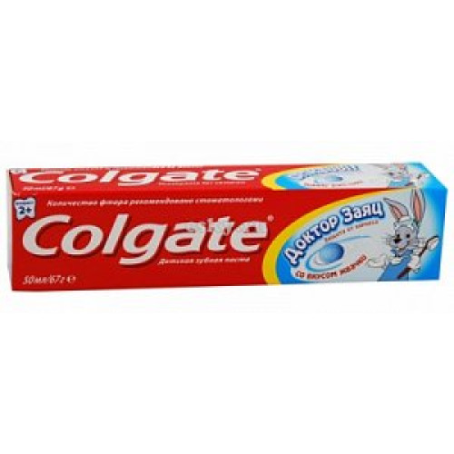 Colgate Зубная паста Доктор заяц Жвачка 50 мл