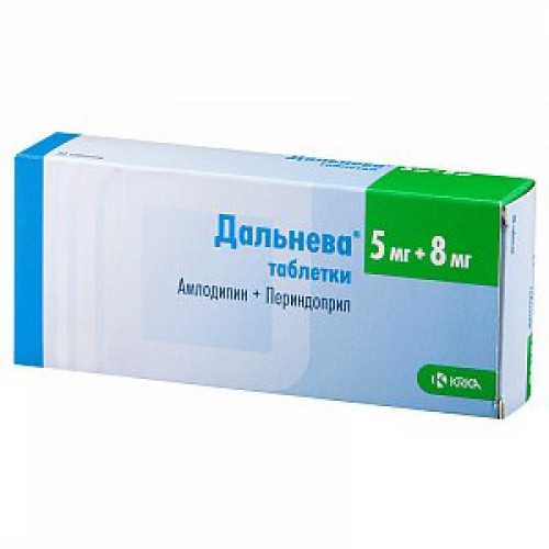 Дальнева таблетки 5 мг+8 мг 90 шт.