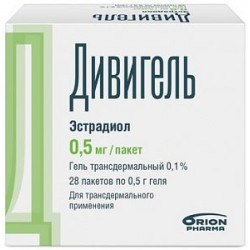 Дивигель гель для наружного применения 0,1% 0,5 г пакетики 28 шт. Дивигель гель для наружного применения 0,1% 0,5 г пакетики 28 шт.