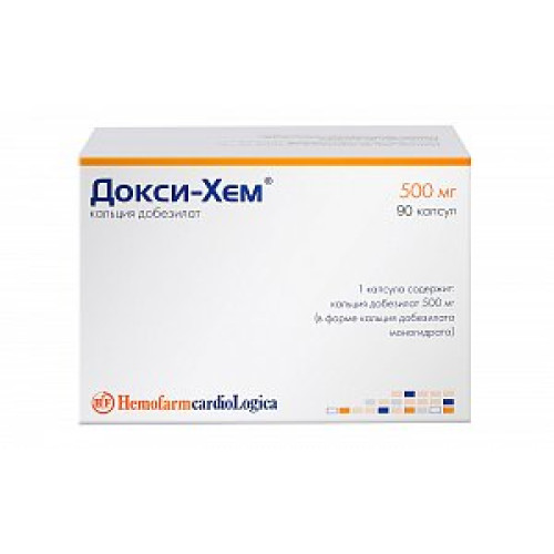 Докси-Хем капсулы 500 мг 90 шт.