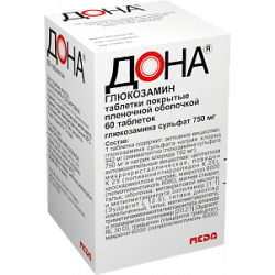 Дона таблетки покрытые пленочной оболочкой 750 мг 60 шт. Дона таблетки покрытые пленочной оболочкой 750 мг 60 шт.