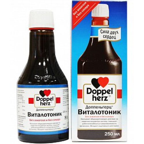 Доппельгерц Виталотоник раствор для приема внутрь 250 мл