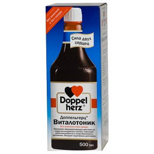 Доппельгерц Виталотоник раствор для приема внутрь 500 мл