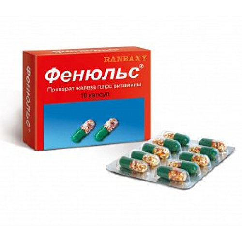Фенюльс капсулы 10 шт.