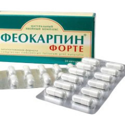 Феокарпин форте капсулы 24 шт. (БАД)