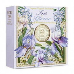 Fiori Dea Мыло Ирис и Глициния 100 г коробка картон Fiori Dea Мыло Ирис и Глициния 100 г коробка картон