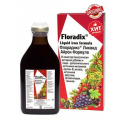 Floradix Флорадикс Ликвид Айрон формула раствор флакон 500 мл