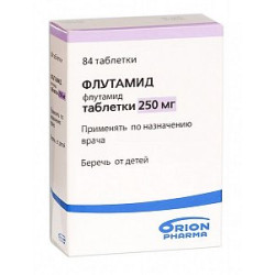 Флутамид таблетки 250 мг 84 шт. Orion Pharma [Орион Фарма]
