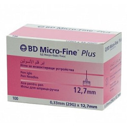 Иглы Micro-Fine+ 29G 0,33х12,7 мм 100 шт.