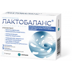 Лактобаланс капсулы 378 мг 7 шт.