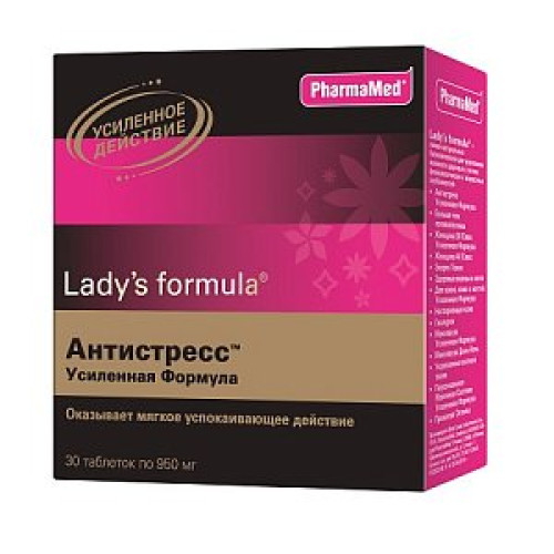 Ледис Формула Антистресс таблетки 30 шт. Ледис Формула Антистресс таблетки 30 шт.