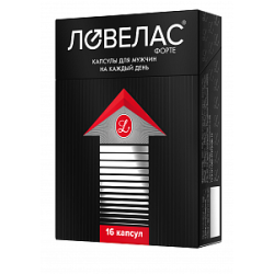 Ловелас форте капсулы 16 шт. (БАД) Ловелас форте капсулы 16 шт. (БАД)