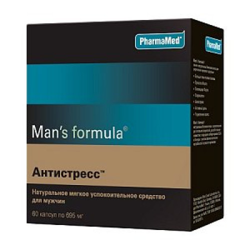 Man`s formula Антистресс капсулы 60 шт. Man`s formula Антистресс капсулы 60 шт.