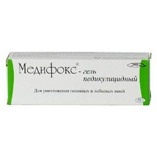 Медифокс гель педикулицидный 50 г