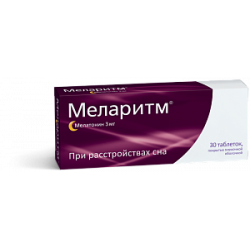 Меларитм таблетки покрытые пленочной оболочкой 3 мг 30 шт.