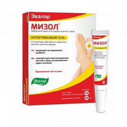 Мизол антигрибковый гель 10 г Эвалар Мизол антигрибковый гель 10 г Эвалар