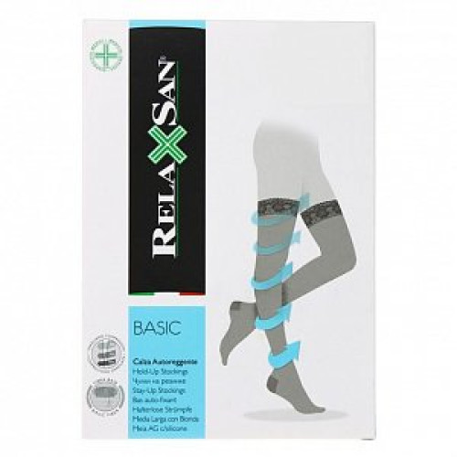 RelaxSan Чулки Basic 70 den р.2 черный RelaxSan Чулки Basic 70 den р.2 черный