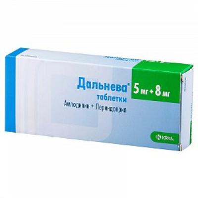 Дальнева таблетки 5 мг+8 мг 90 шт.