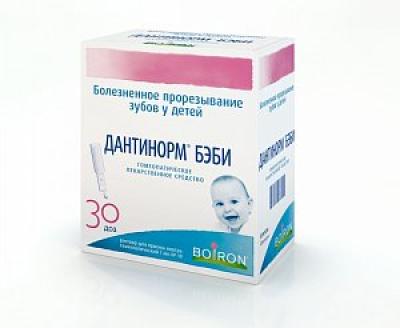Дантинорм Бэби раствор для приема внутрь гомеопатический 1 мл/доза 30 шт.