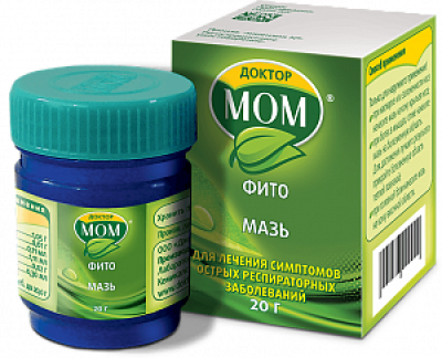 Доктор Мом Фито мазь для наружного применения банка 20г