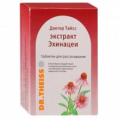 Доктор Тайсс Экстракт эхинацеи таблетки для рассасывания 24 шт. (БАД)