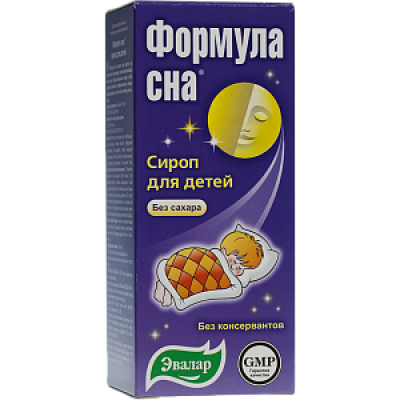 Формула Сна сироп для детей 100 мл Эвалар