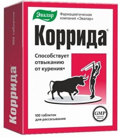 Коррида таблетки для рассасывания 100 шт. Эвалар