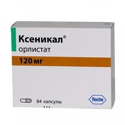 Ксеникал капсулы 120 мг 84 шт.